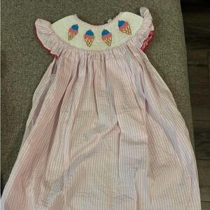 Ice cream smock dress